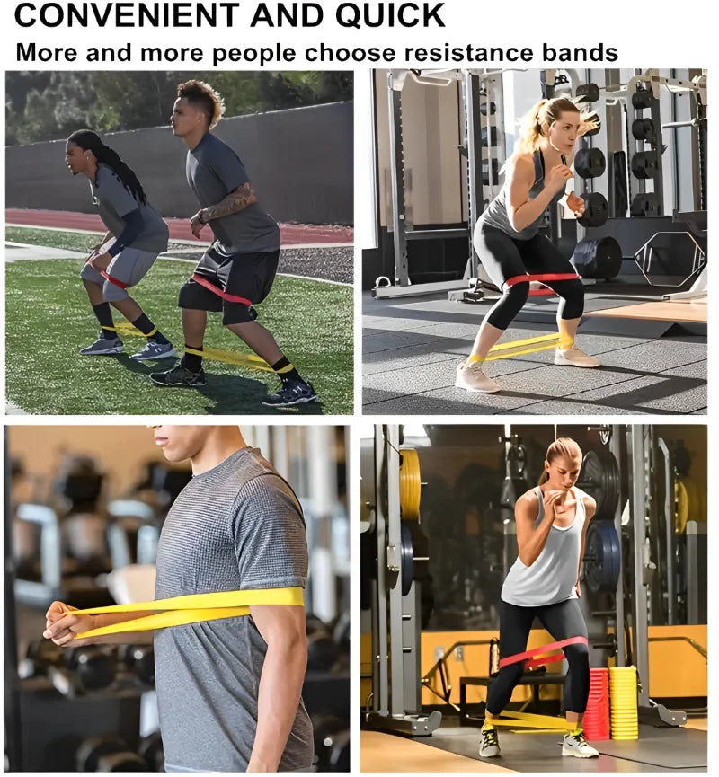 PRECISION PLAY RESISTANCE BANDS (7PCS) + FREE BAG + TRAINING PROGRAM
