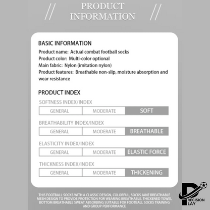 PRECISION PLAY HYPER GRIP SOCKS (3 PAIRS)