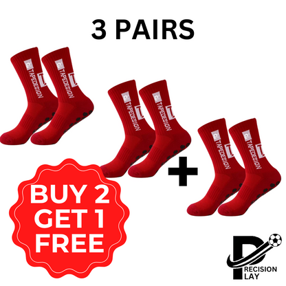PRECISION PLAY HYPER GRIP SOCKS (3 PAIRS)