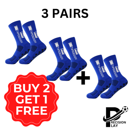 PRECISION PLAY HYPER GRIP SOCKS (3 PAIRS)