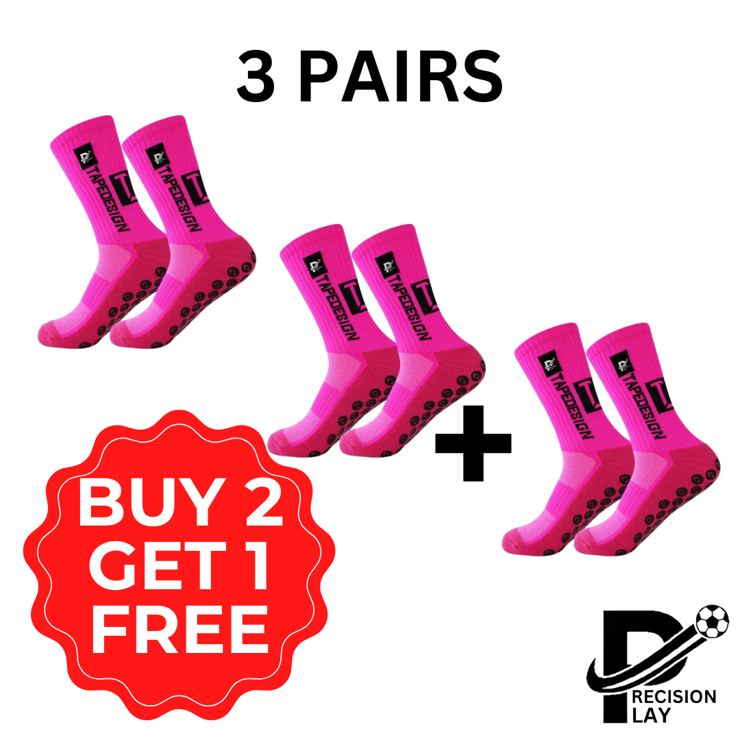 PRECISION PLAY HYPER GRIP SOCKS (3 PAIRS)