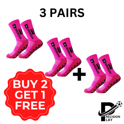 PRECISION PLAY HYPER GRIP SOCKS (3 PAIRS)